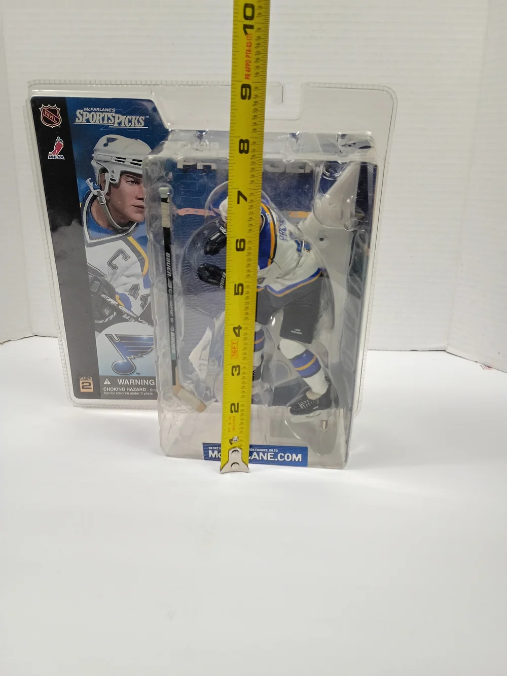 chris pronger action figure mcfarlanes sports pick st louis blues